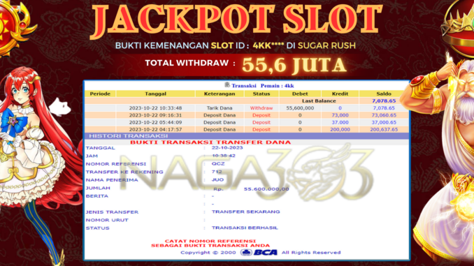 bukti jp naga303 #624